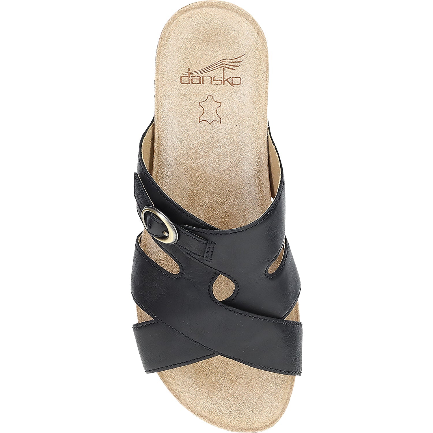 Dansko Regan Women's Slide Sandals Black