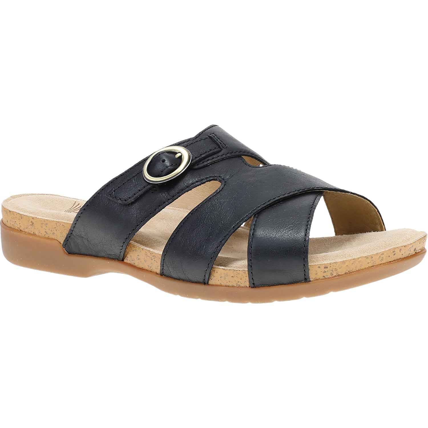 Dansko Regan Women's Slide Sandals Black