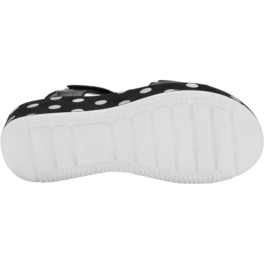 Ara Rosepetal Women's Black/Black/Cream Leather