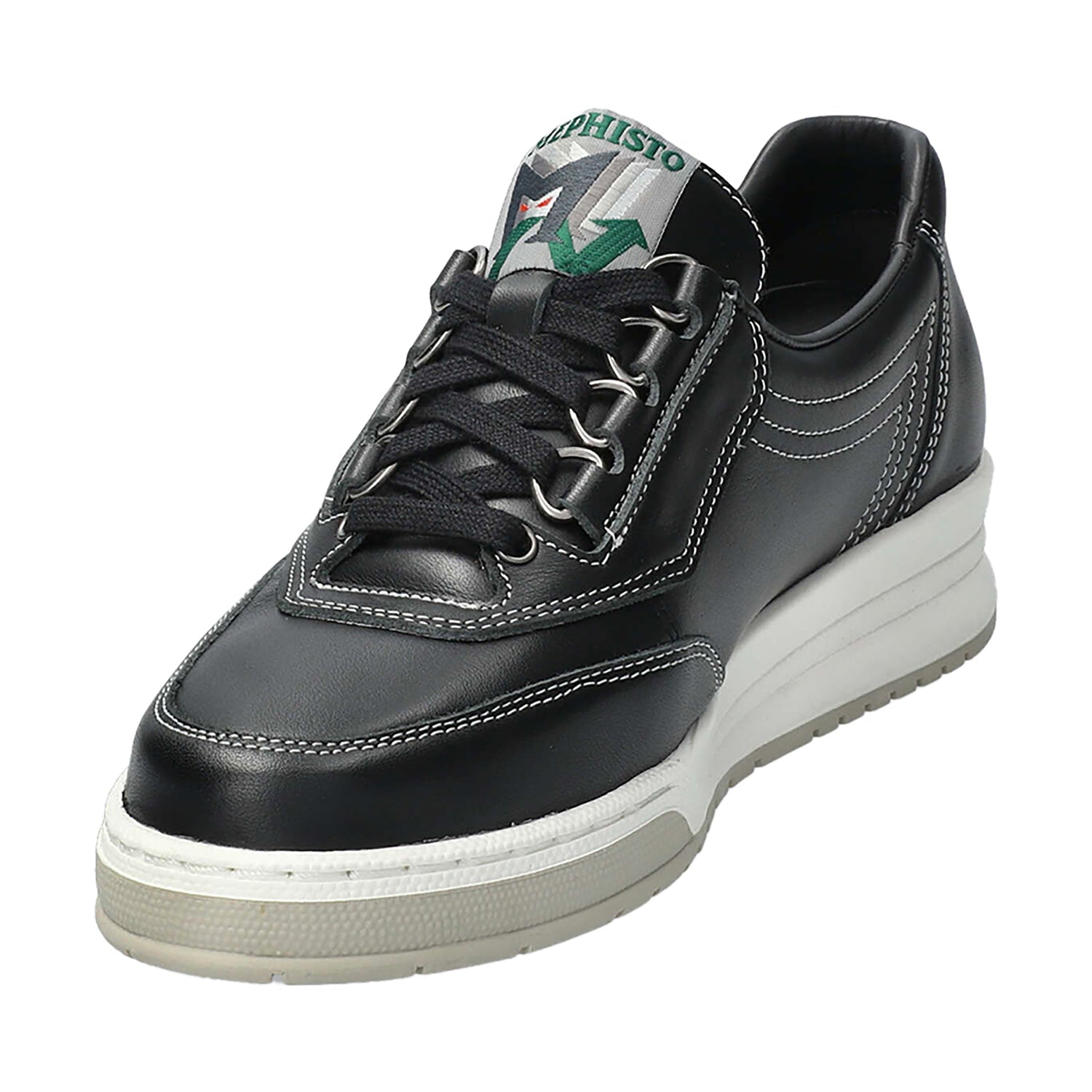 Mephisto Rush 4800/30 Women's Sporty Lace Up Shoes Black
