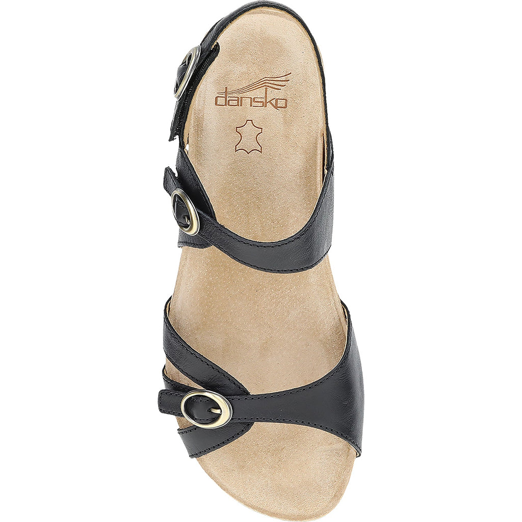 Dansko Ruthie Women's Sandals Black Leather