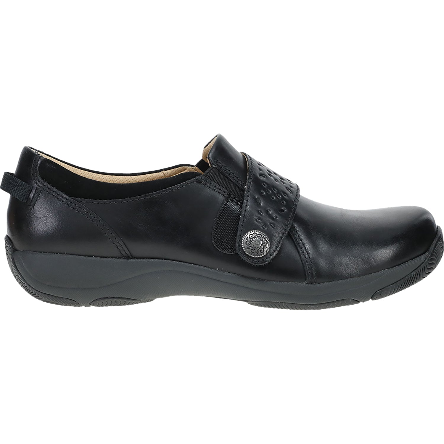 Dansko Sallie Women's Shoes Black Waxy Burnished