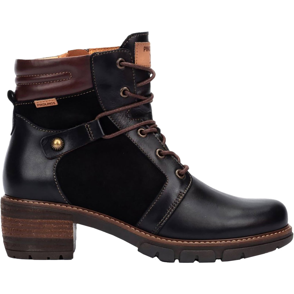 Pikolinos San Sebastian W1T-8979C1 Women's Boots Black Leather