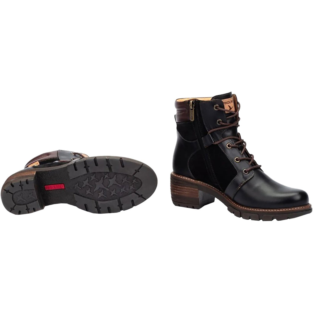 Pikolinos San Sebastian W1T-8979C1 Women's Boots Black Leather