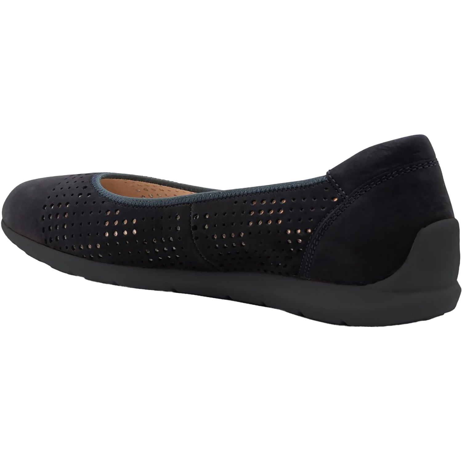 Ara Sarah Perf Women's Flats Black Nubuck