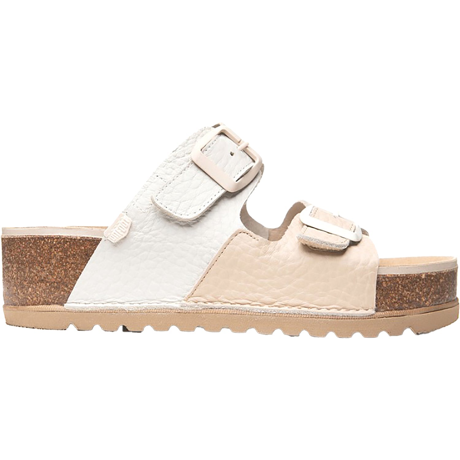 On Foot 1107 Seattle Women's Sandals Beige/Blanco