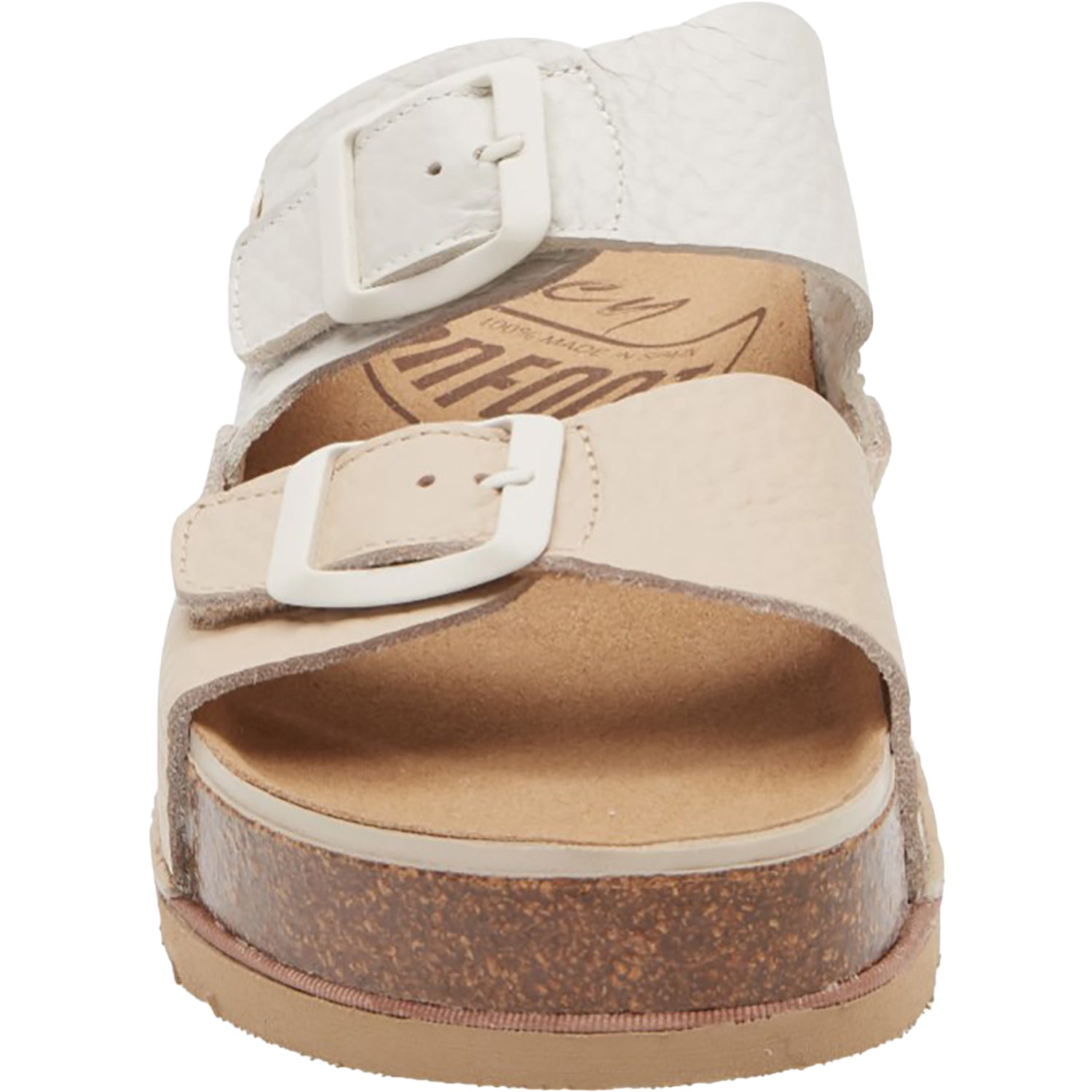 On Foot 1107 Seattle Women's Sandals Beige/Blanco