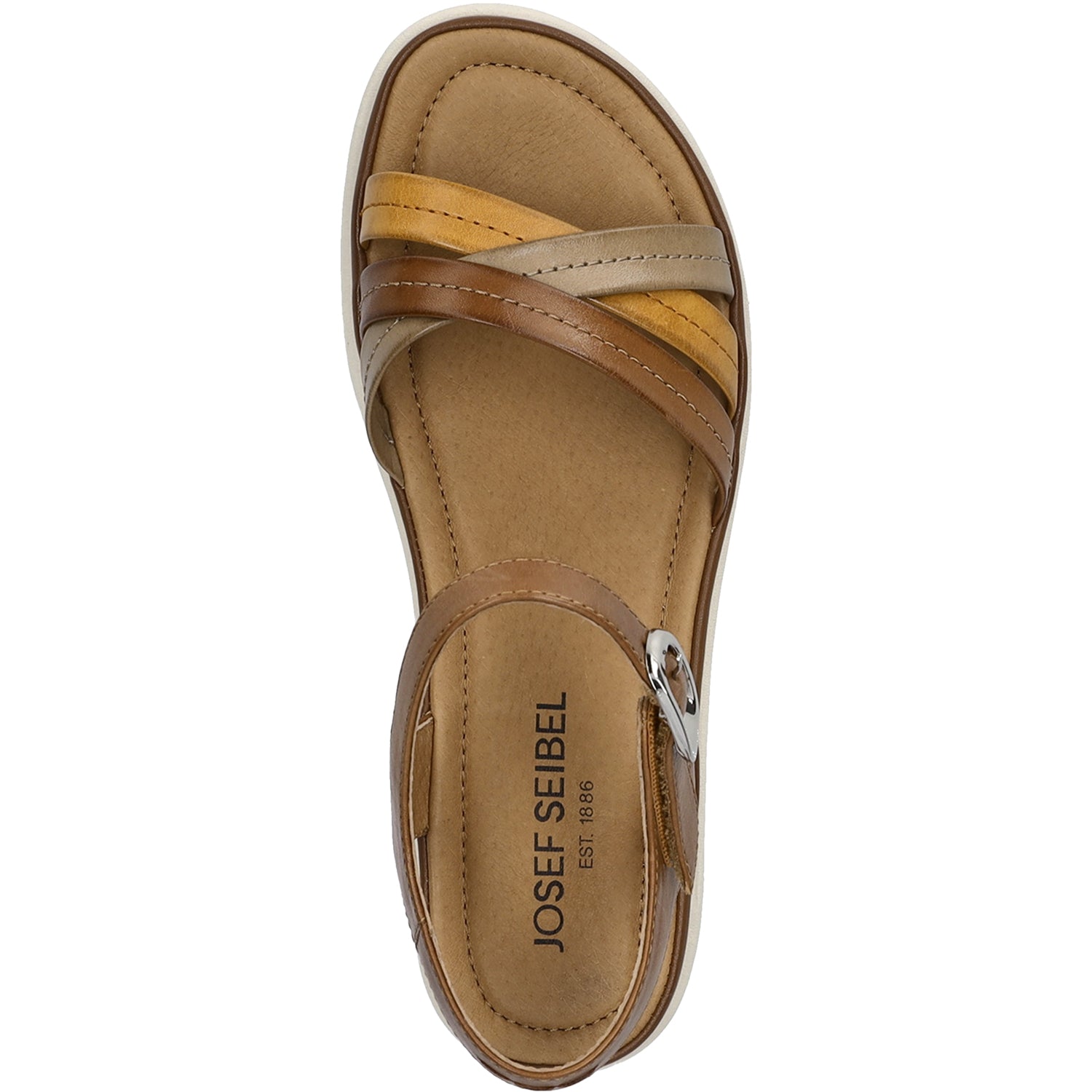 Josef Seibel Sevran 02 Women's Sandals Cognac Multi