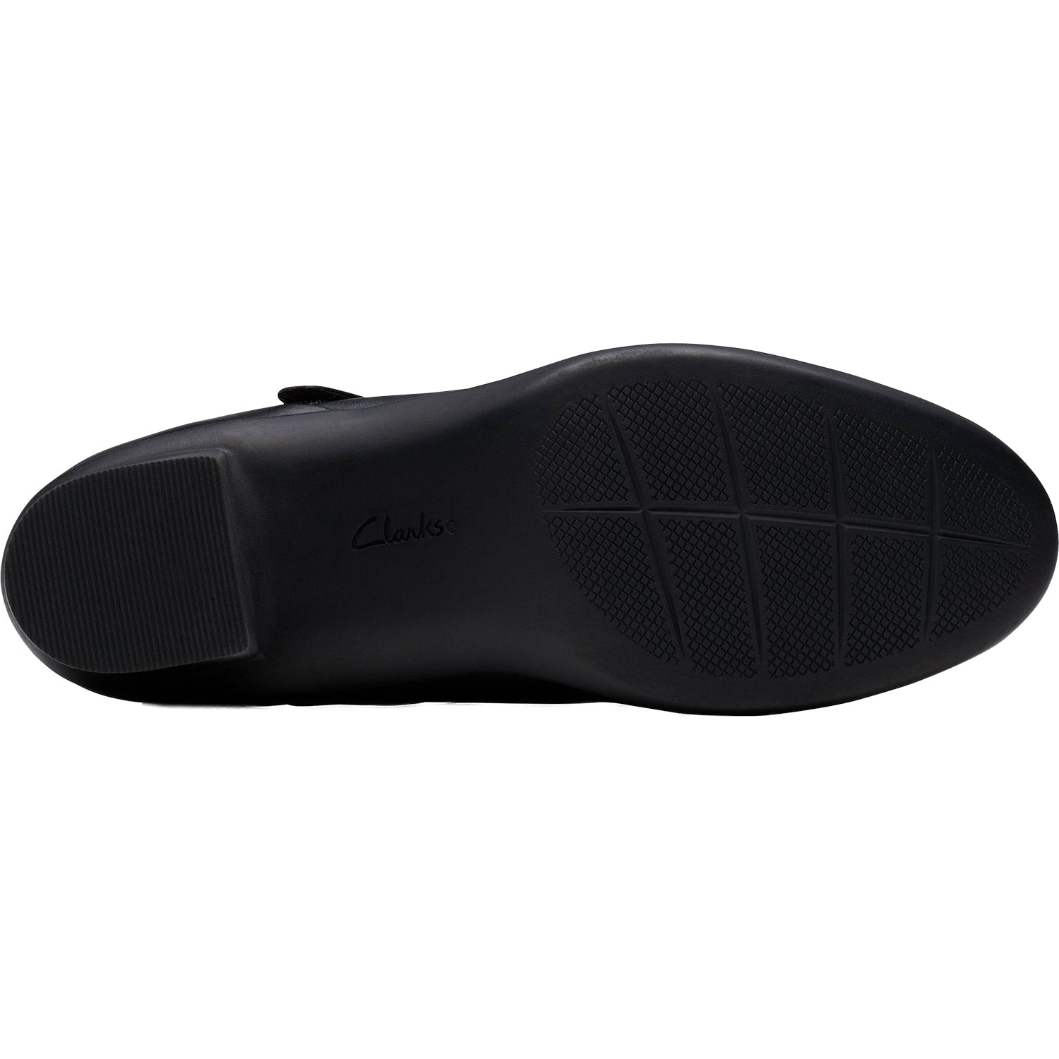 Clarks Shaya Jane Women's Dressy Mary Janes Black Leather