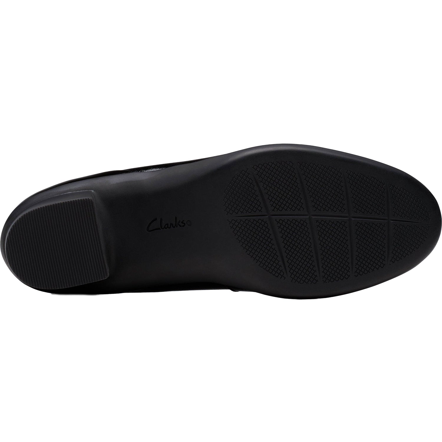 Clarks Shaya Poppy Women's Dress Heels Black Patent