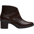 Women's Clarks Shaya Sky Dark Brown Leather