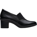 Clarks Shaya Tess Women's Dress Heels Black Leather
