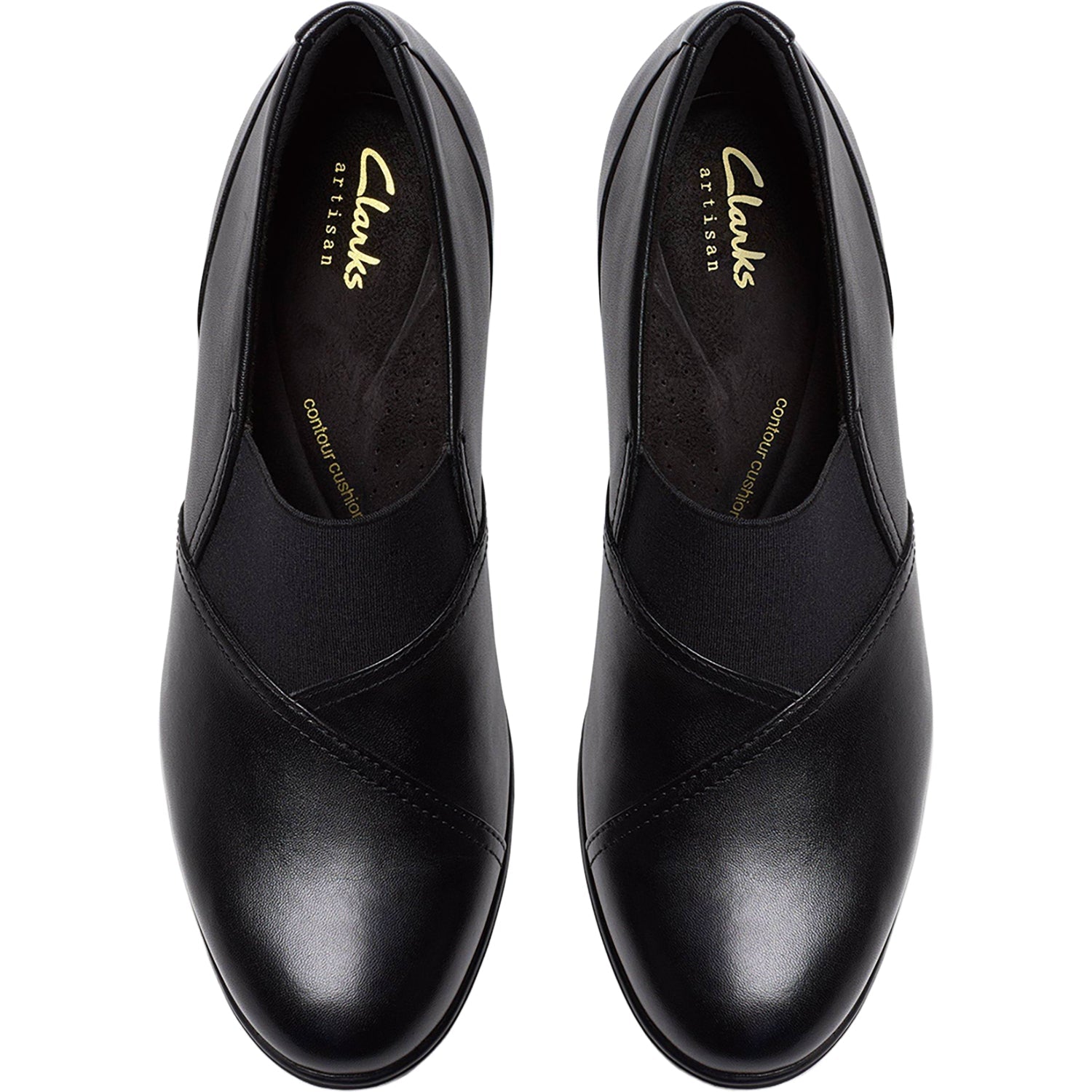 Clarks Shaya Tess Women's Dress Heels Black Leather