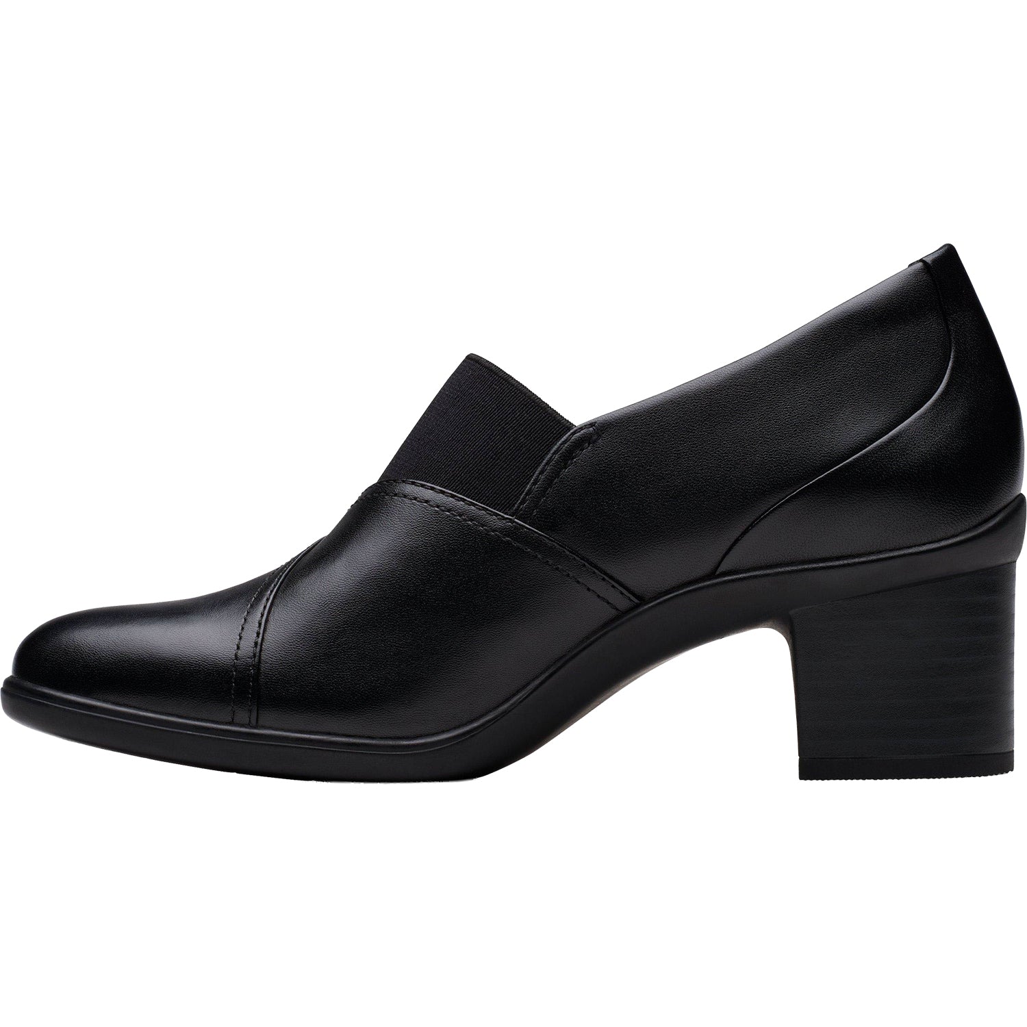 Clarks Shaya Tess Women's Dress Heels Black Leather