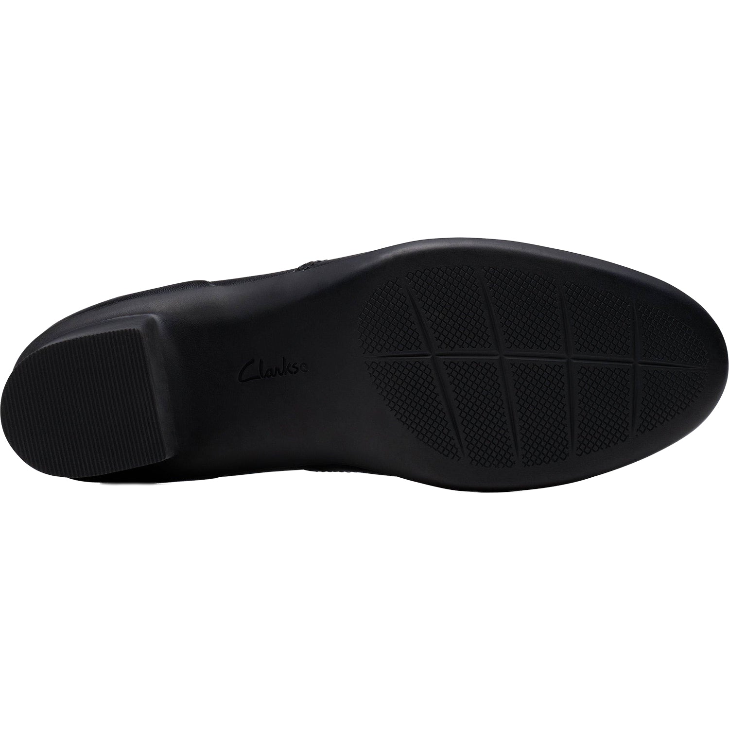 Clarks Shaya Tess Women's Dress Heels Black Leather