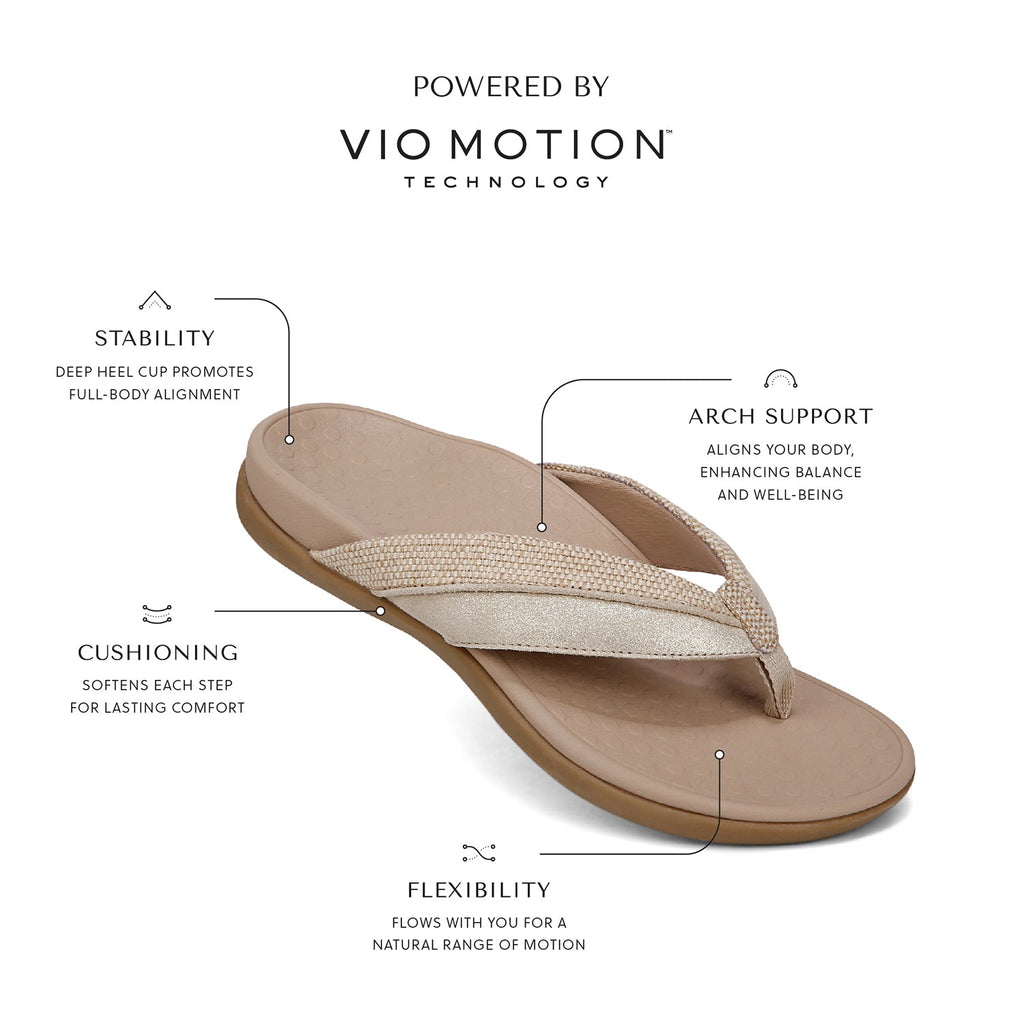 Vionic Shore Women's Sandals Thong Sandals Natural/Gold