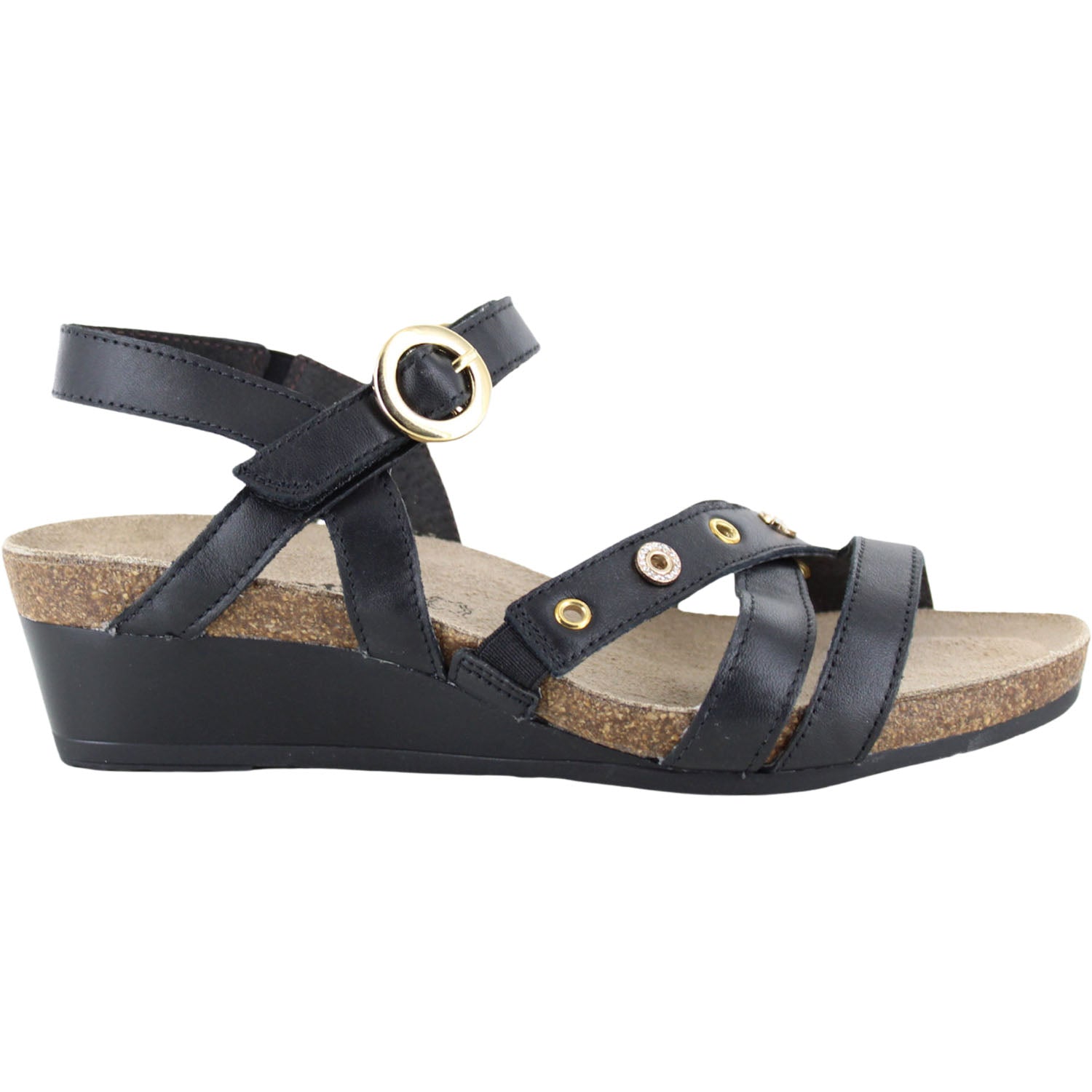 Naot Starlet Women's Dress Sandals Reptile Patent Leather