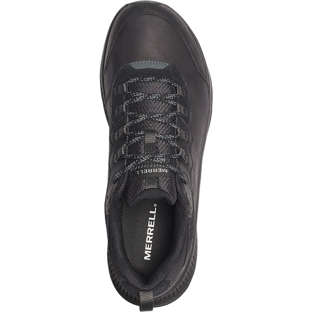 Merrell Speed Strike 2 Slip-Resistant Men's Athletic Shoes Trail/Hiking Black Leather
