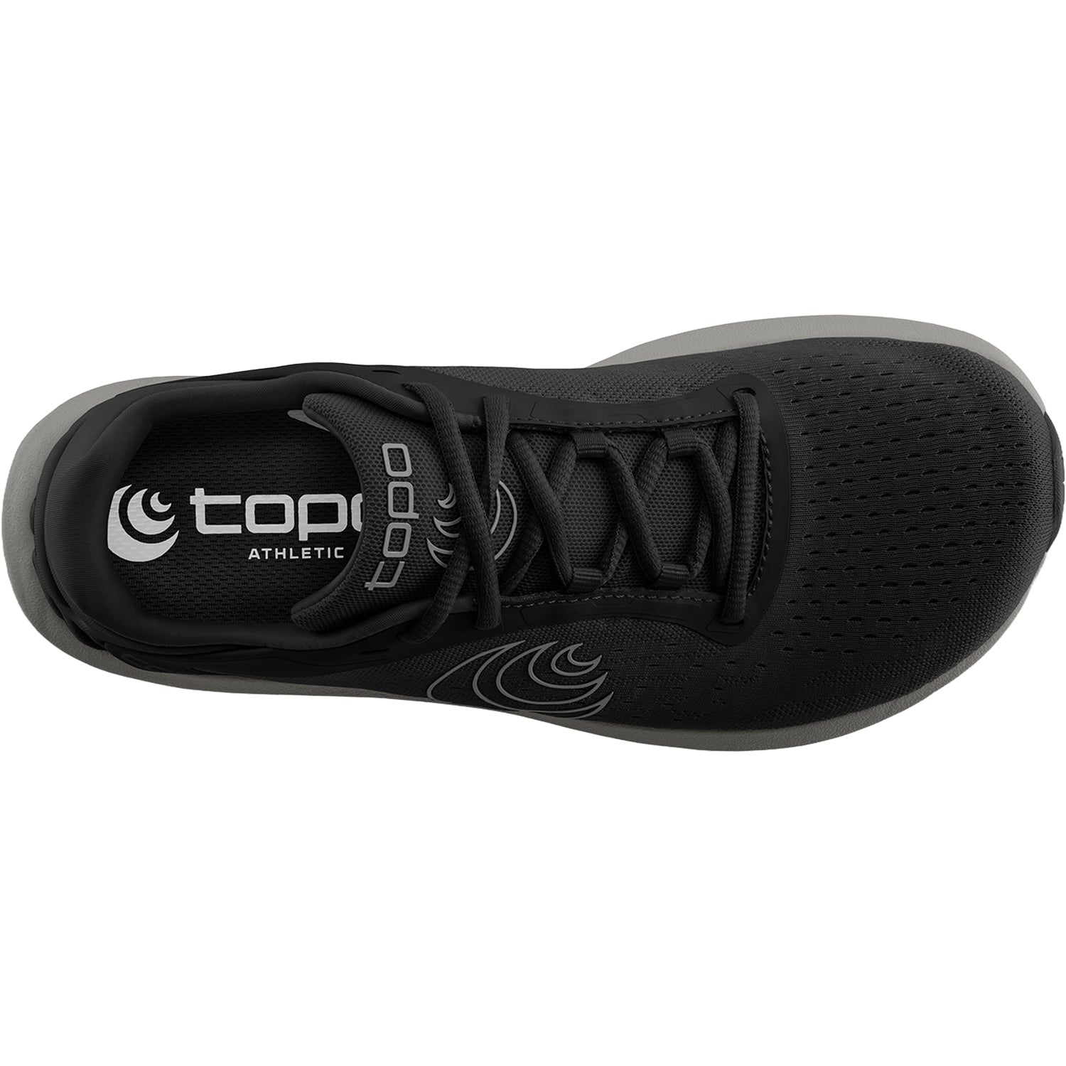 Topo ST-6 (Neutral Support) Men's Athletic Shoes Black/Charcoal