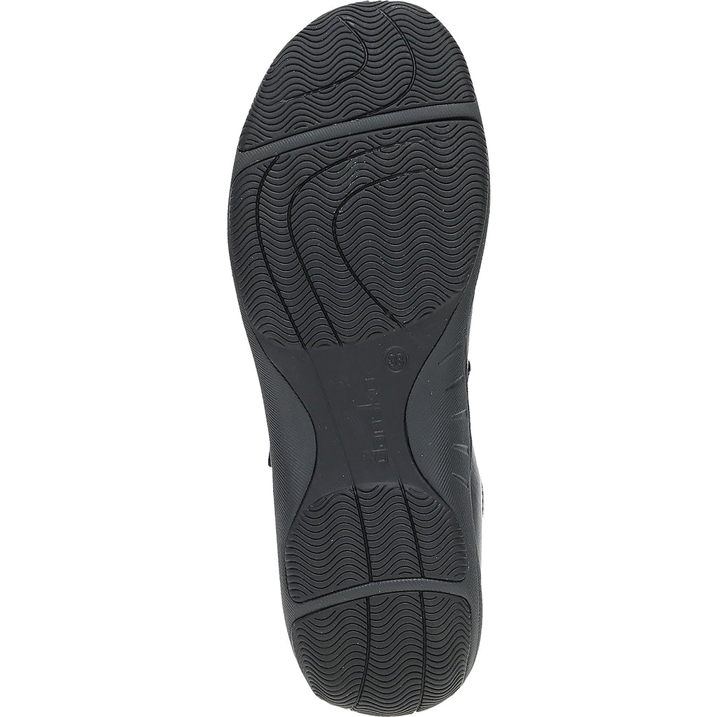 Dansko Stacy Women's Shoes Black Waxy Burnished