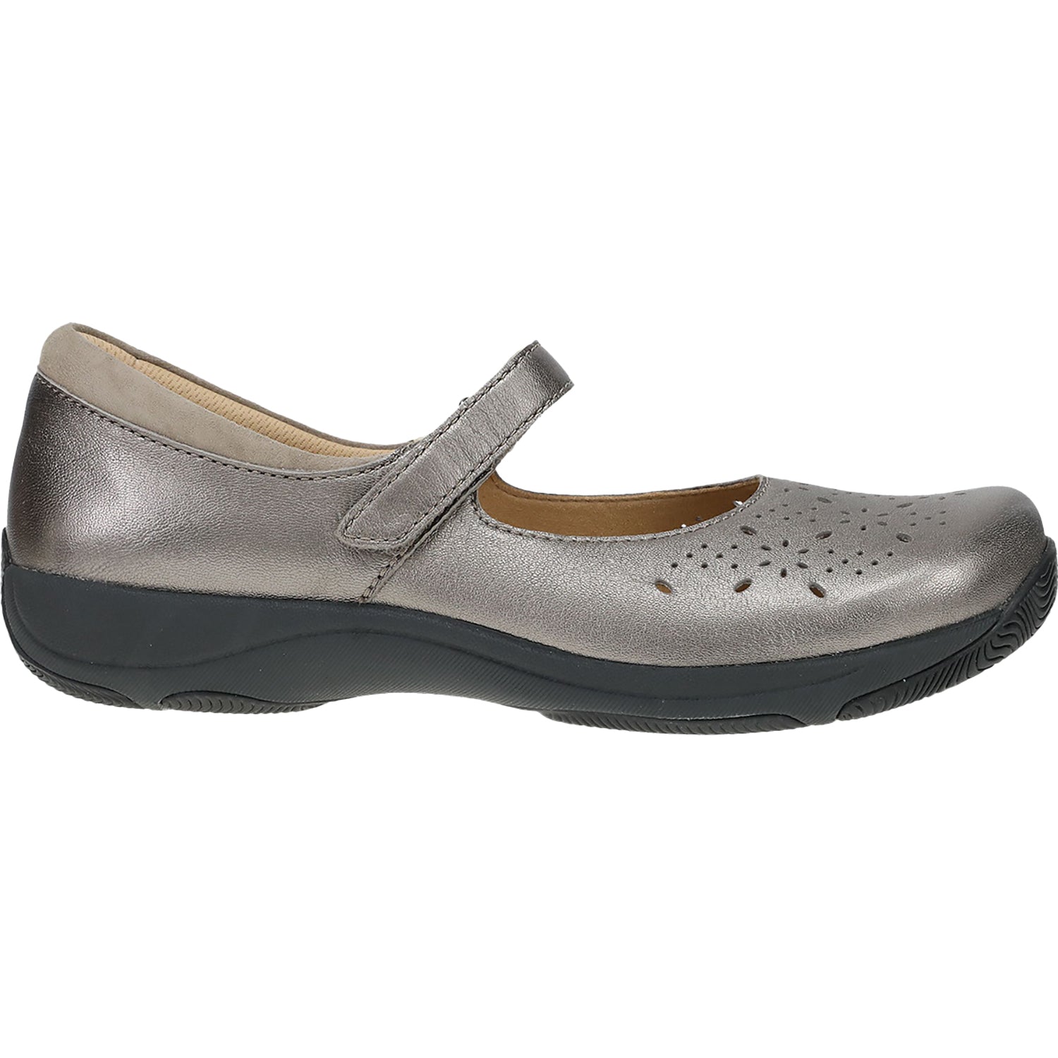 Dansko Stacy Women's Shoes Pewter Metallic