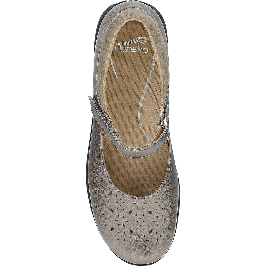 Dansko Stacy Women's Shoes Pewter Metallic