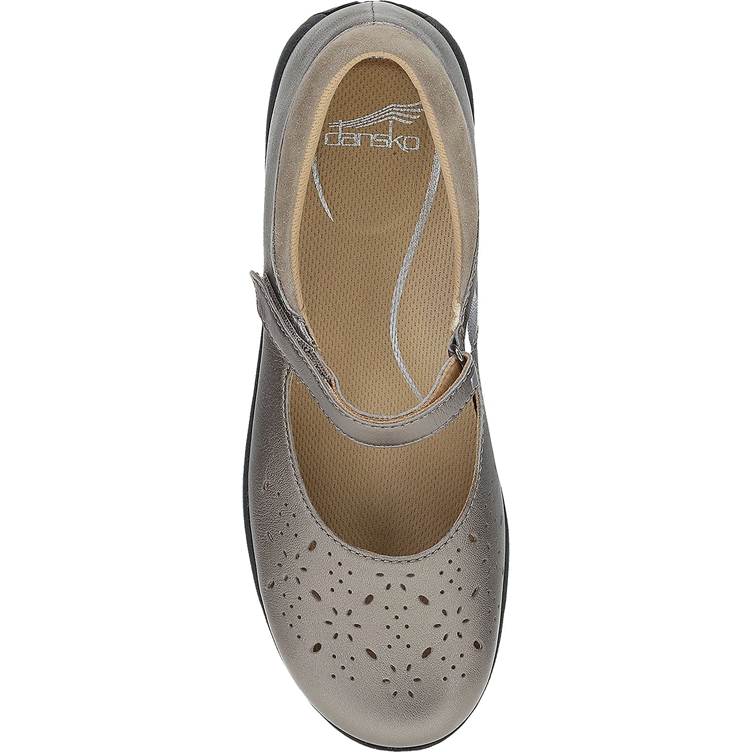 Dansko Stacy Women's Shoes Pewter Metallic