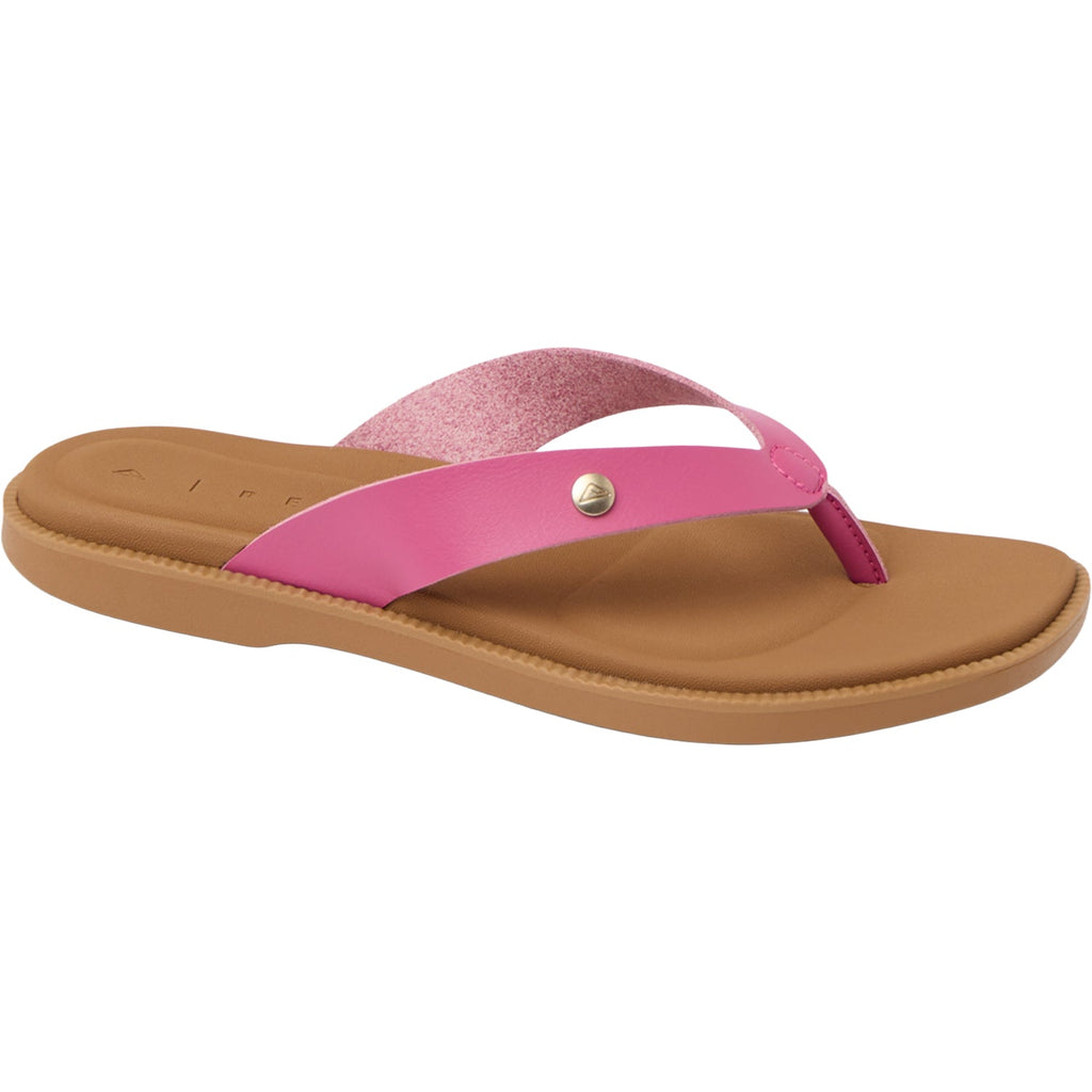 Reef Sunny Farrah Women's Sandals Thong Sandals Fuchsia Red