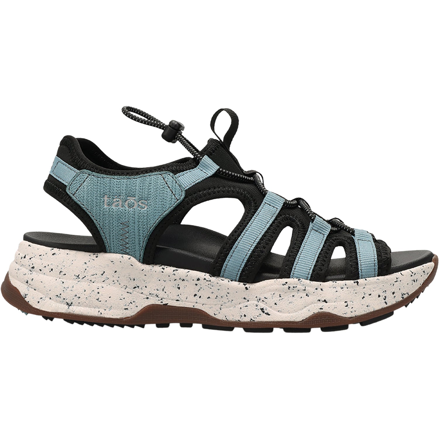 Taos Superfly Women's Outdoor Sandals Black/Mineral Blue