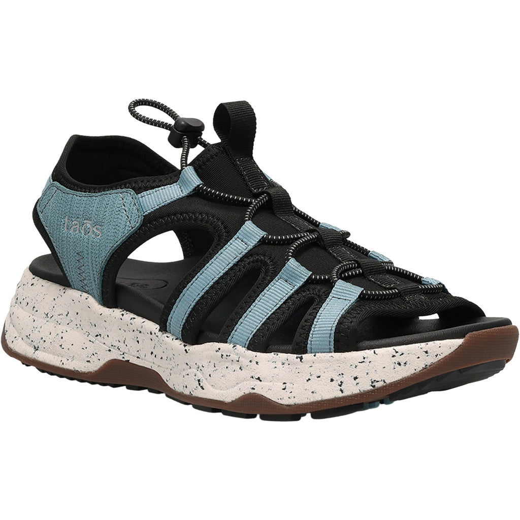 Taos Superfly Women's Outdoor Sandals Black/Mineral Blue