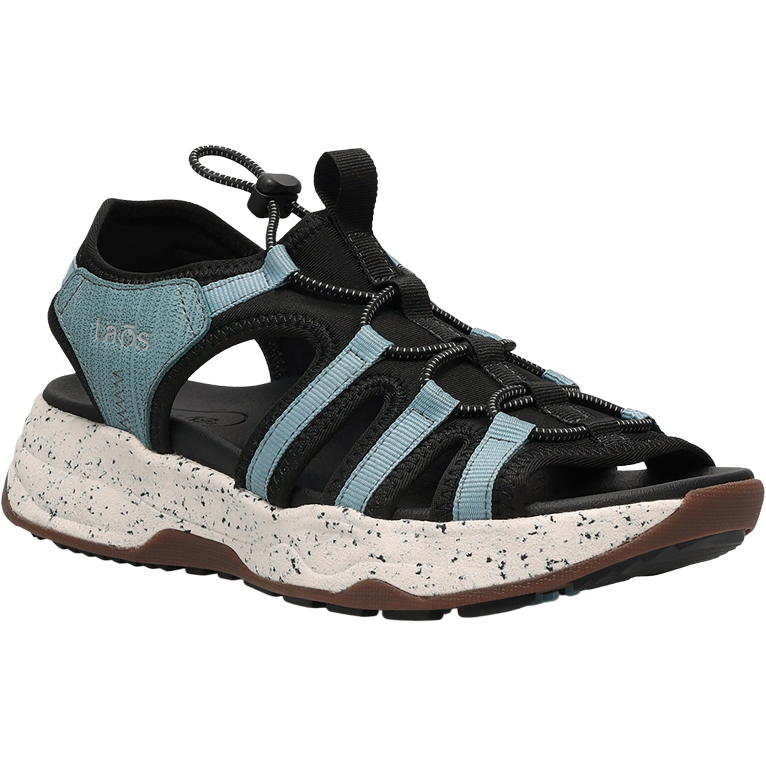 Taos Superfly Women's Outdoor Sandals Black/Mineral Blue