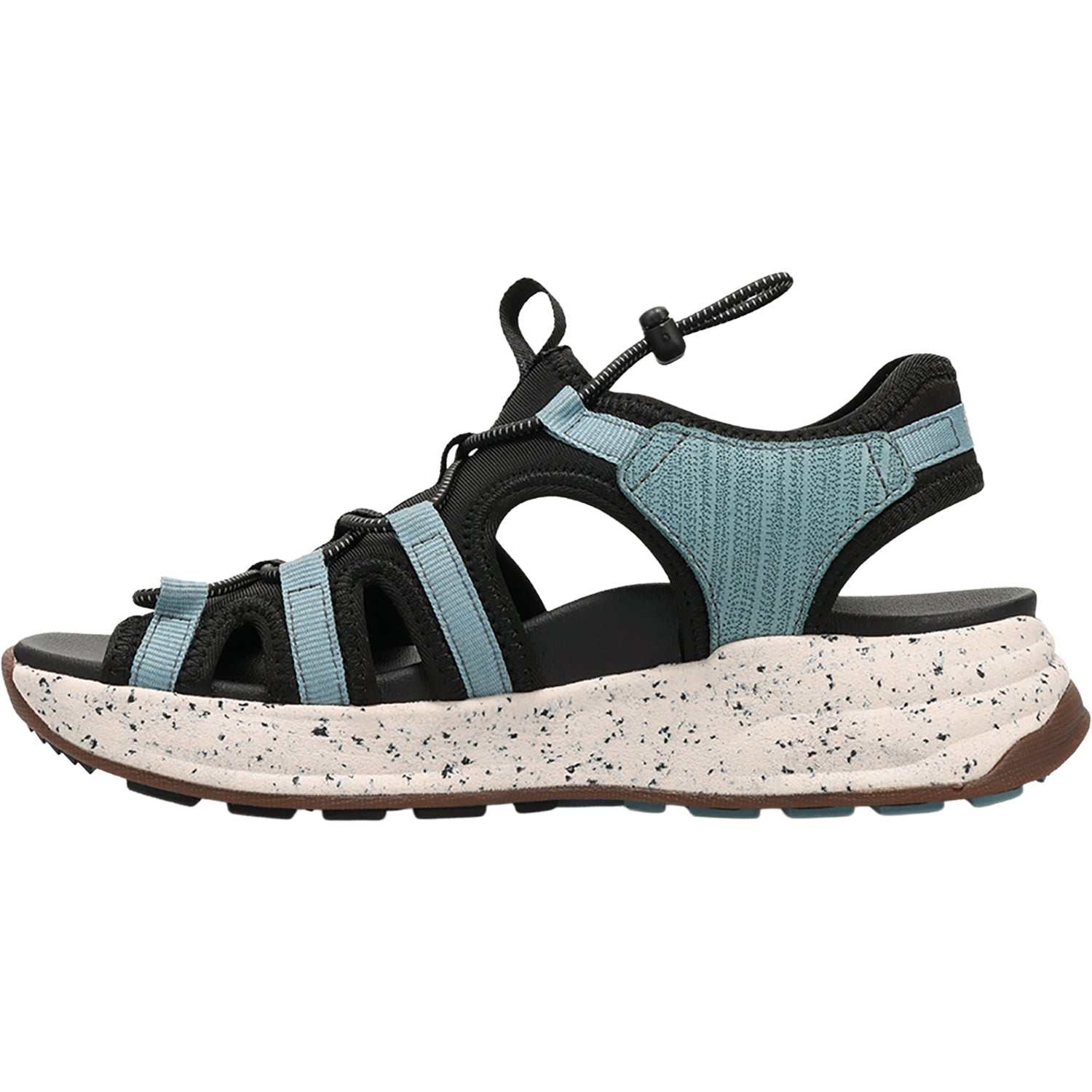 Taos Superfly Women's Outdoor Sandals Black/Mineral Blue