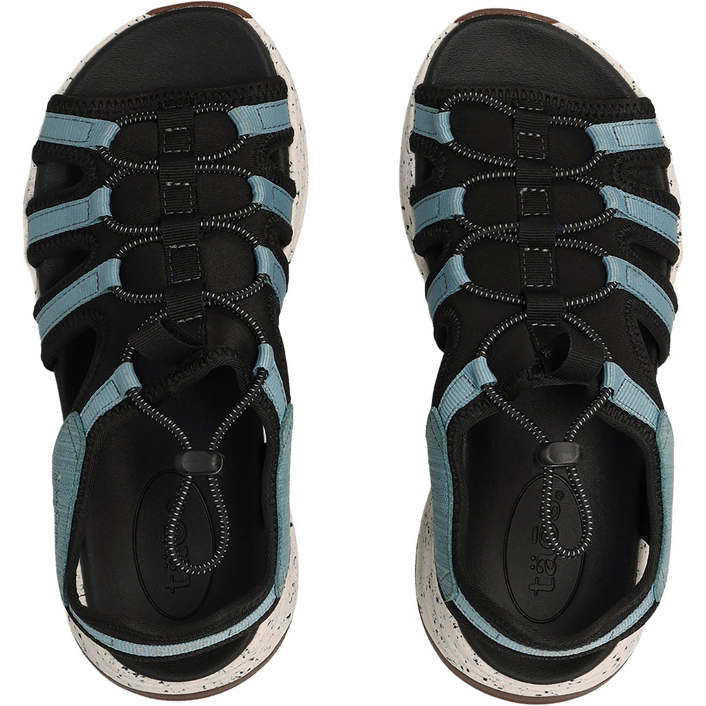 Taos Superfly Women's Outdoor Sandals Black/Mineral Blue