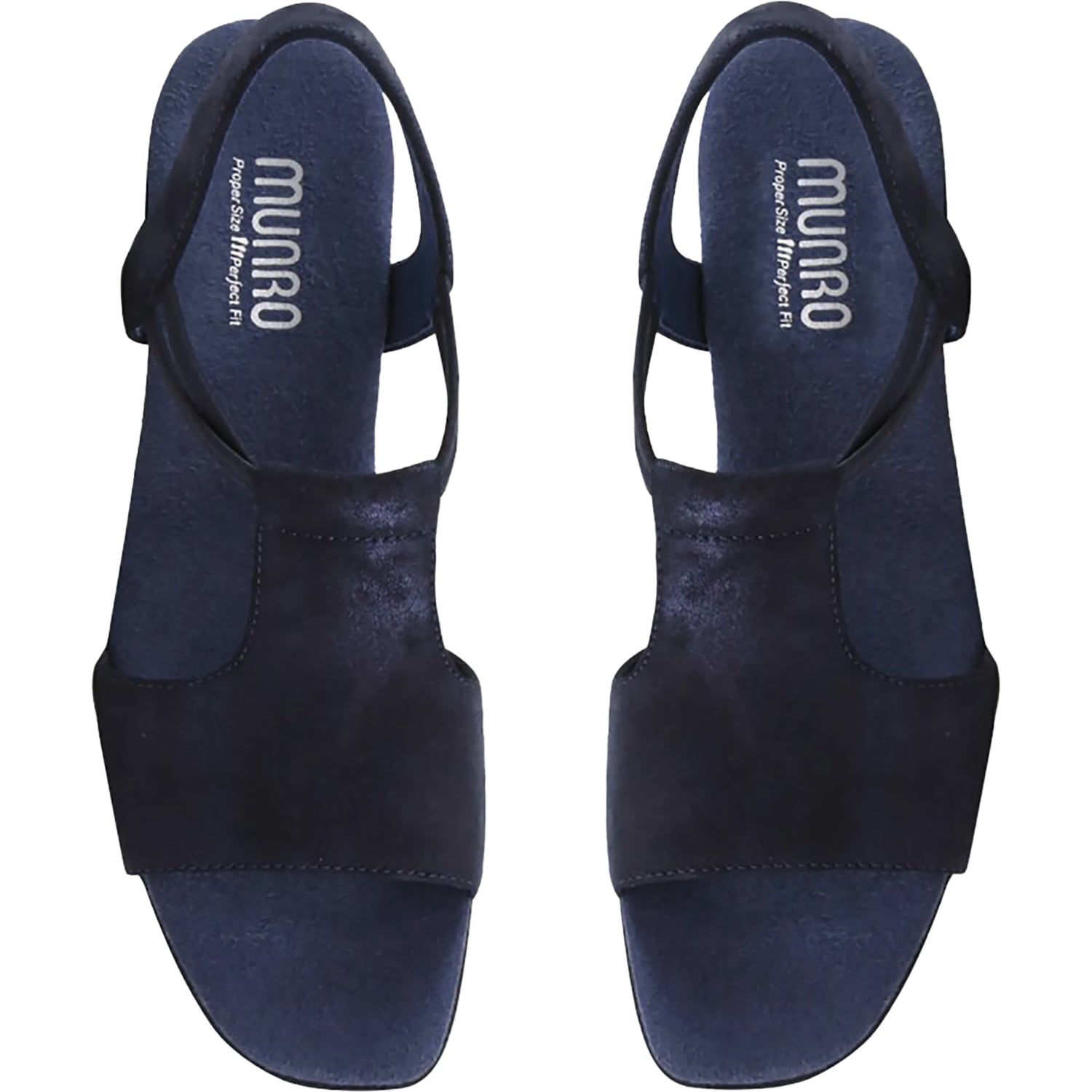 Munro Susan Women's Dress Sandals Blue Shimmer