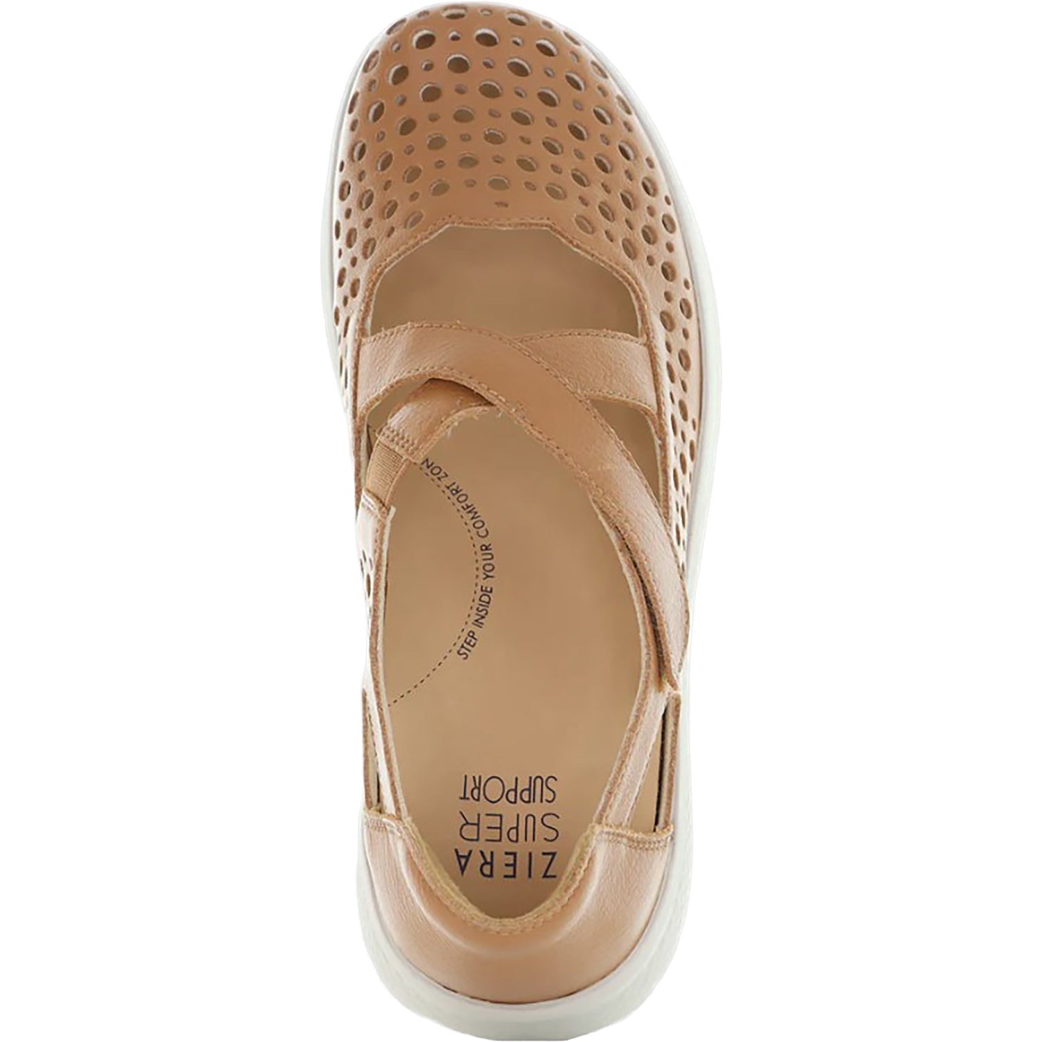 Ziera Sachet Women's Mary Janes Tan Leather