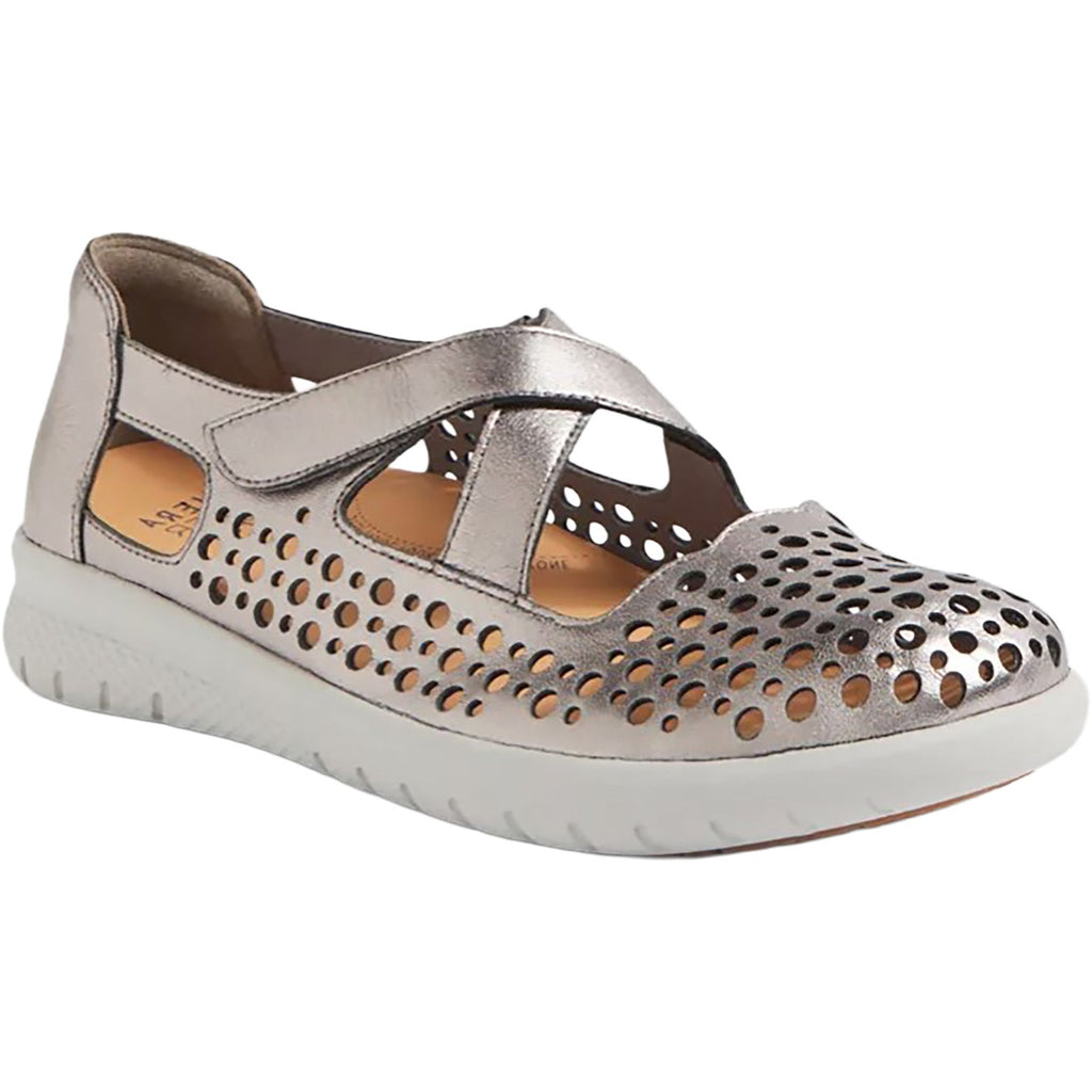 Ziera Sachet Women's Mary Janes Pewter Leather
