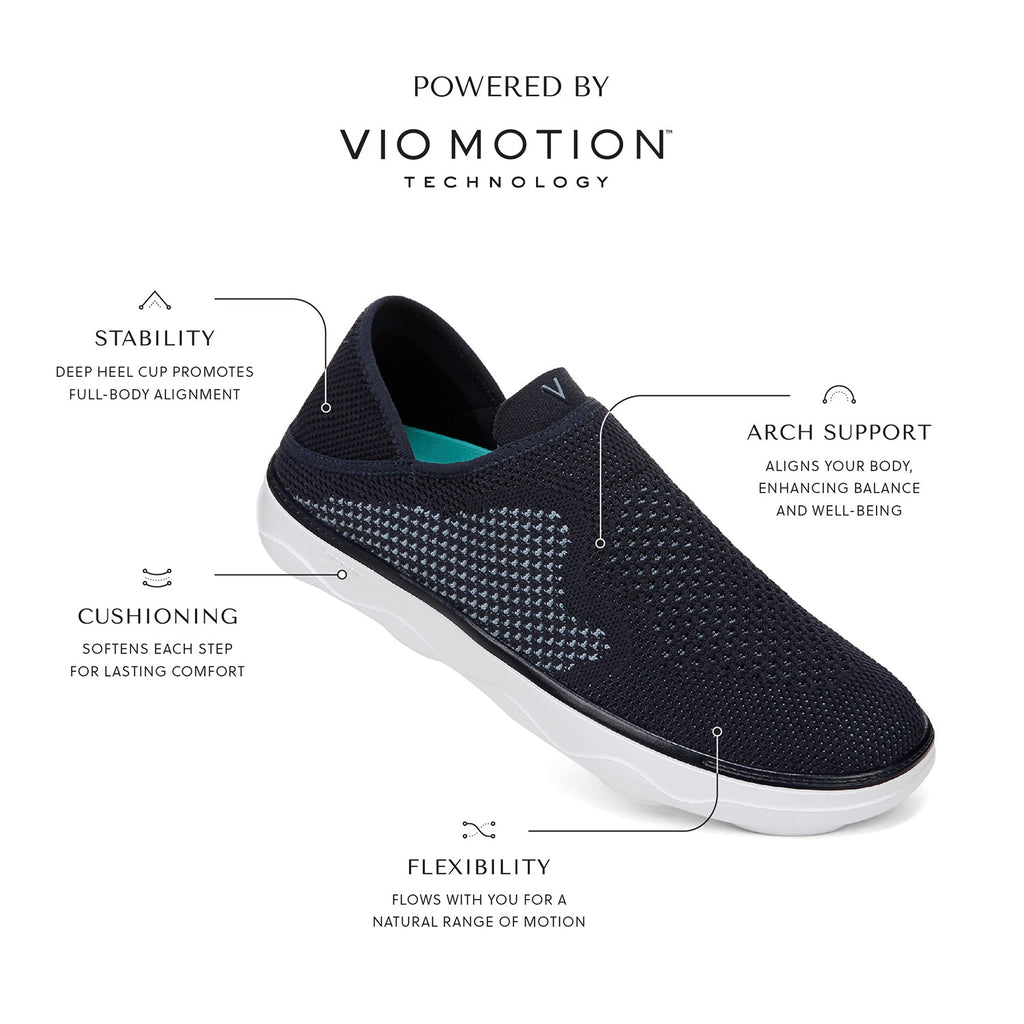 Vionic Sage Rx Men Men's Slip Ons Black