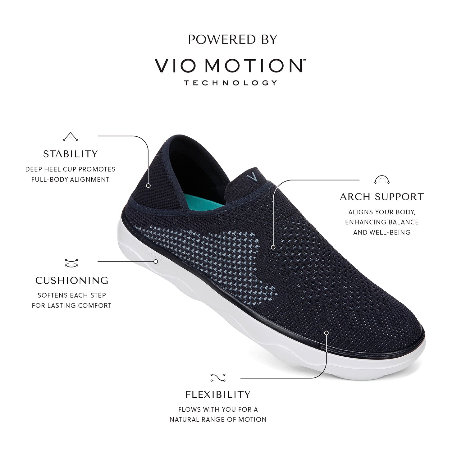 Vionic Sage Rx Men Men's Slip Ons Black