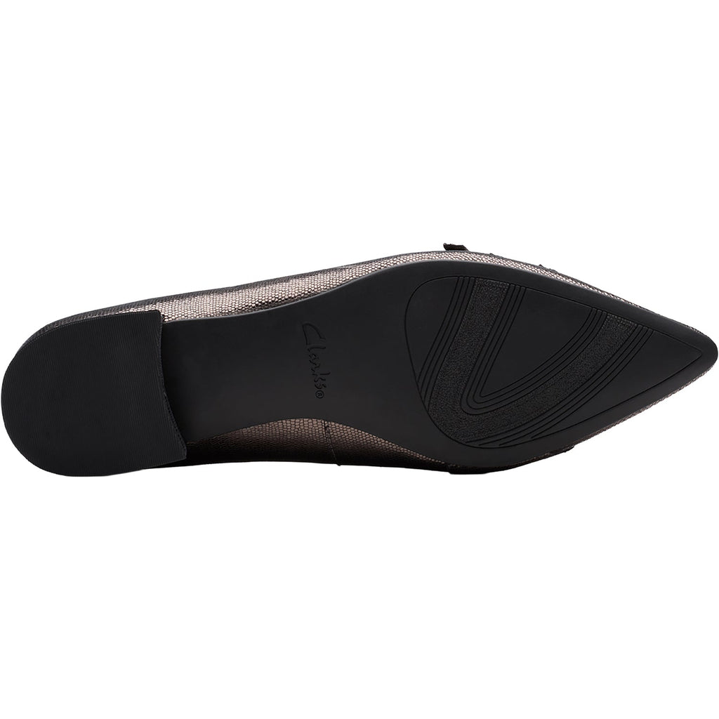 Sensa 15 Strap Women's Dress Flats Metallic Leather