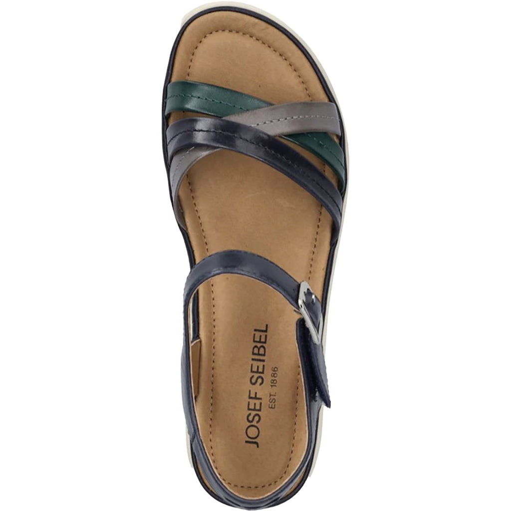 Josef Seibel Sevran 02 Women's Sandals Dark Blue M Pavia