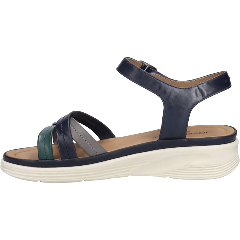Josef Seibel Sevran 02 Women's Sandals Dark Blue M Pavia