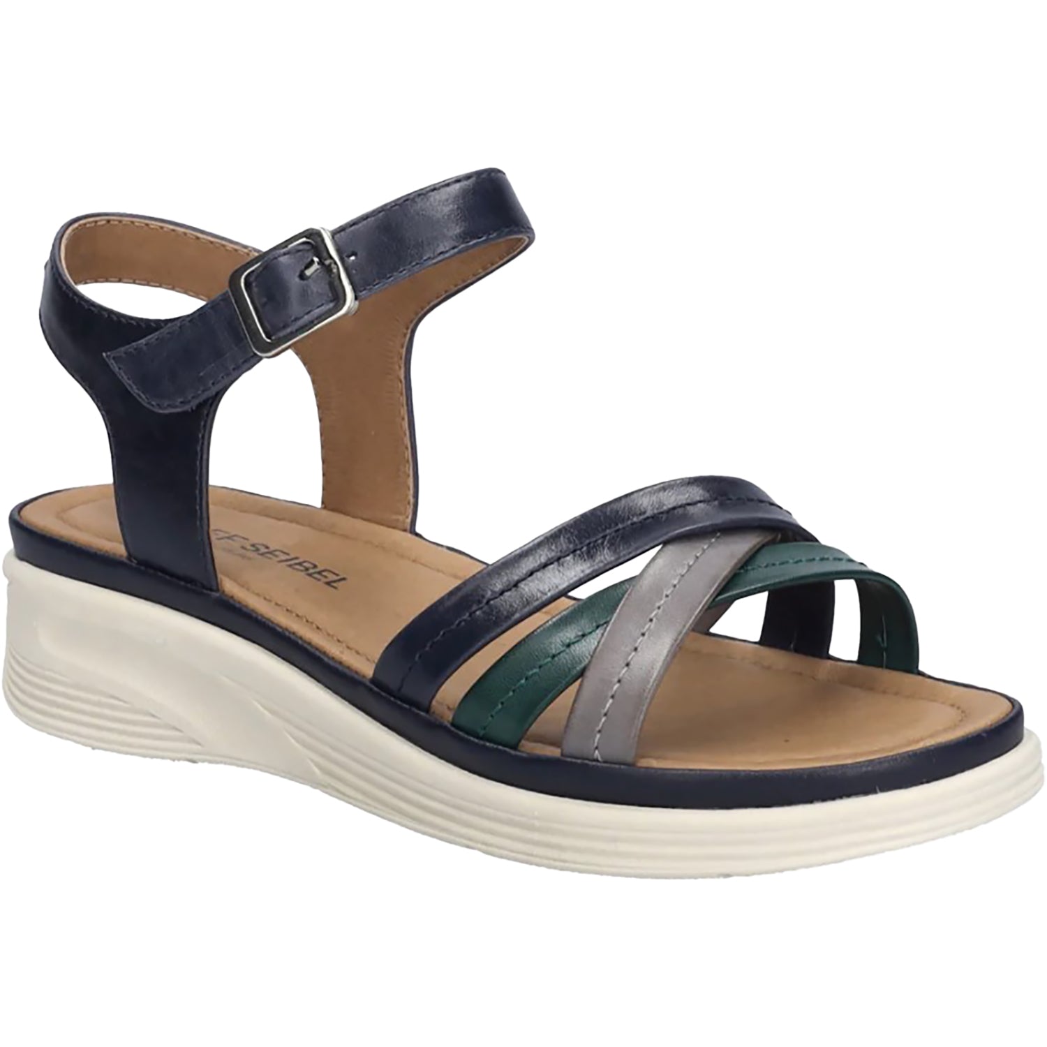 Josef Seibel Sevran 02 Women's Sandals Dark Blue M Pavia