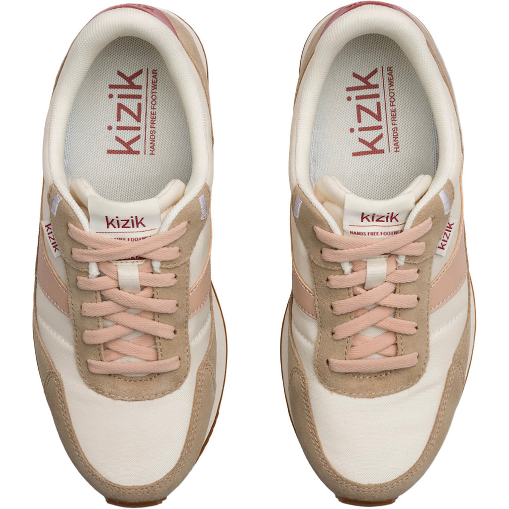 KIZIK Siena Women's Athletic Shoes Pristine/Warm Taupe