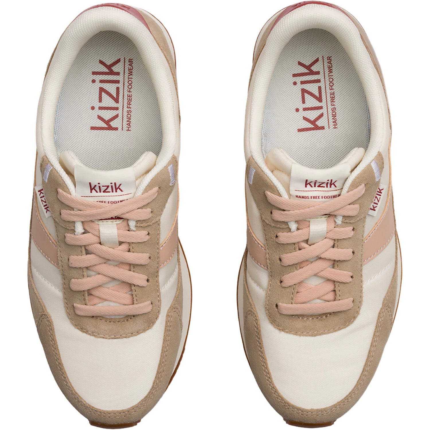 KIZIK Siena Women's Athletic Shoes Pristine/Warm Taupe