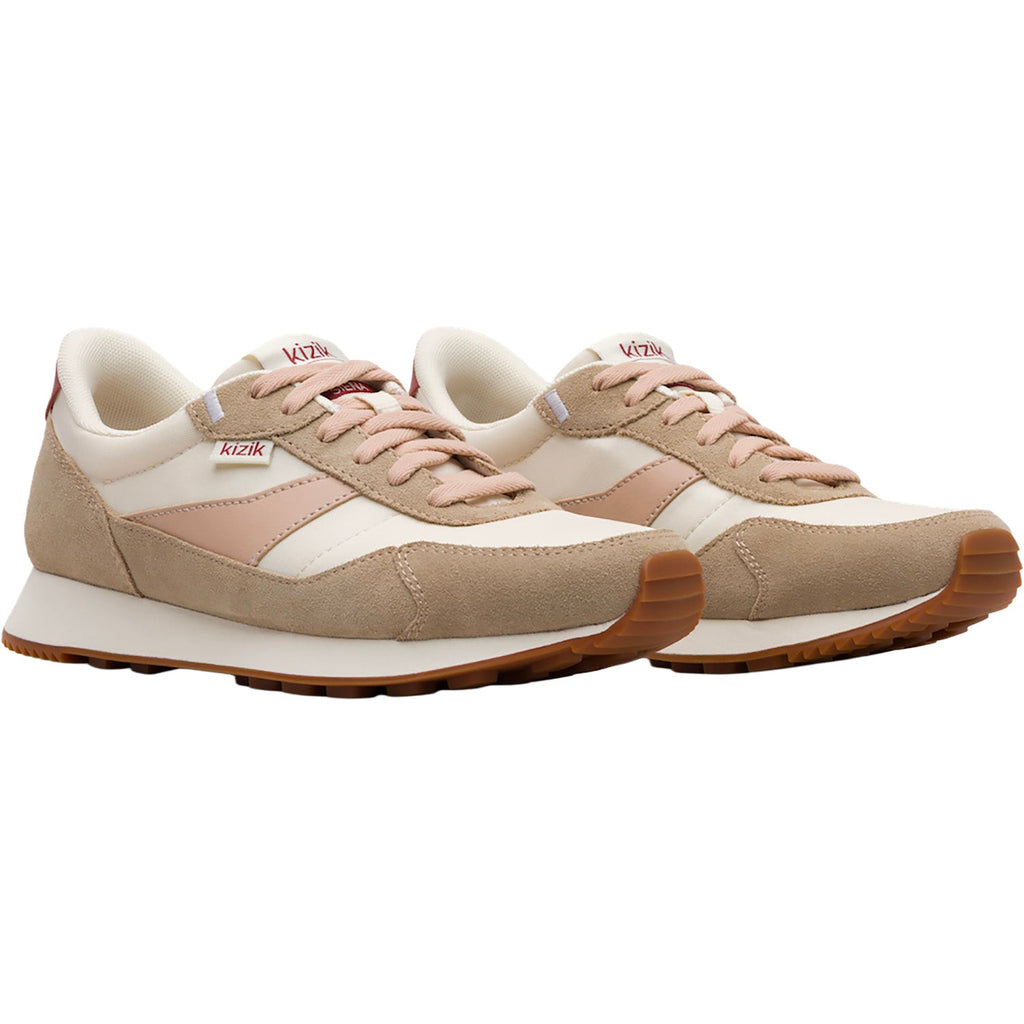 KIZIK Siena Women's Athletic Shoes Pristine/Warm Taupe