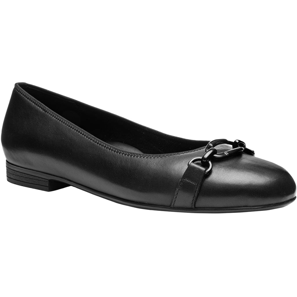 Ara Siene Women's Flats Black Leather