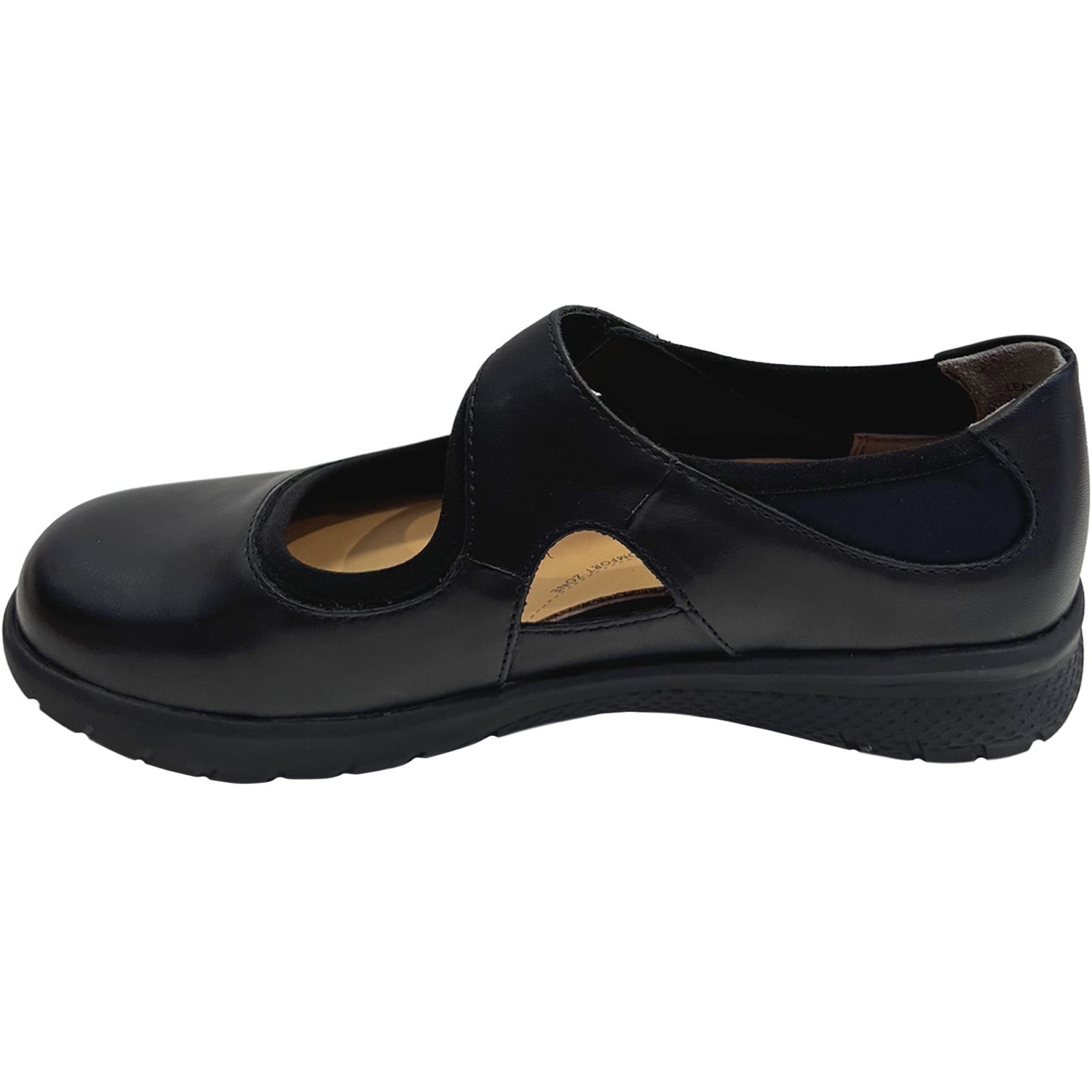 Ziera Silvani Women's Mary Janes Black/Black Sole Leather