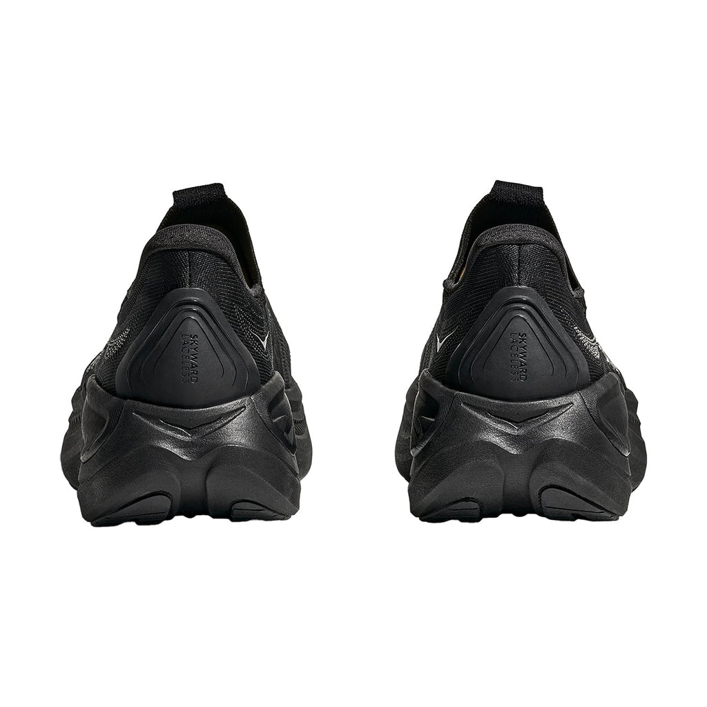 Hoka Skyward Laceless Men's Athletic Shoes Recovery Slip Ons Black/Black