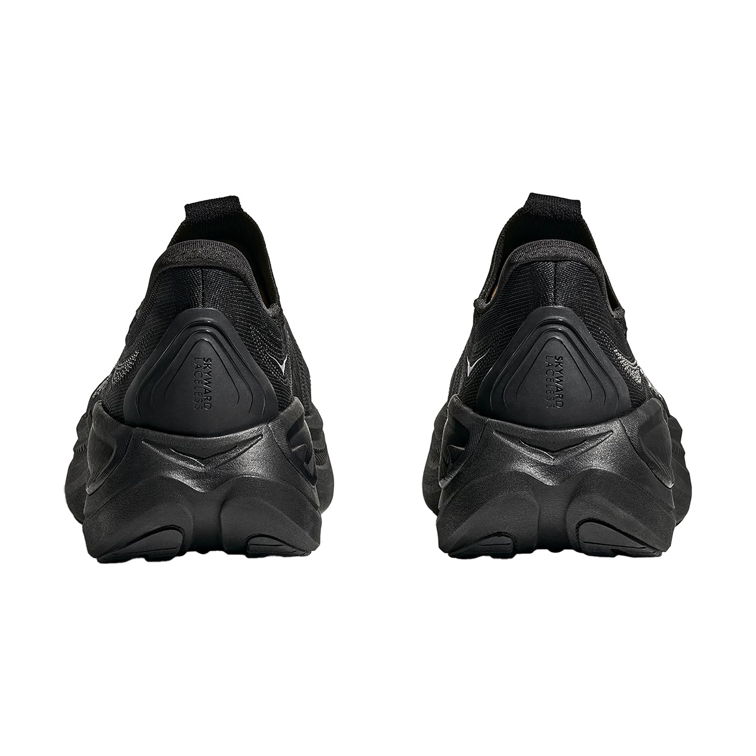Hoka Skyward Laceless Men's Athletic Shoes Recovery Slip Ons Black/Black