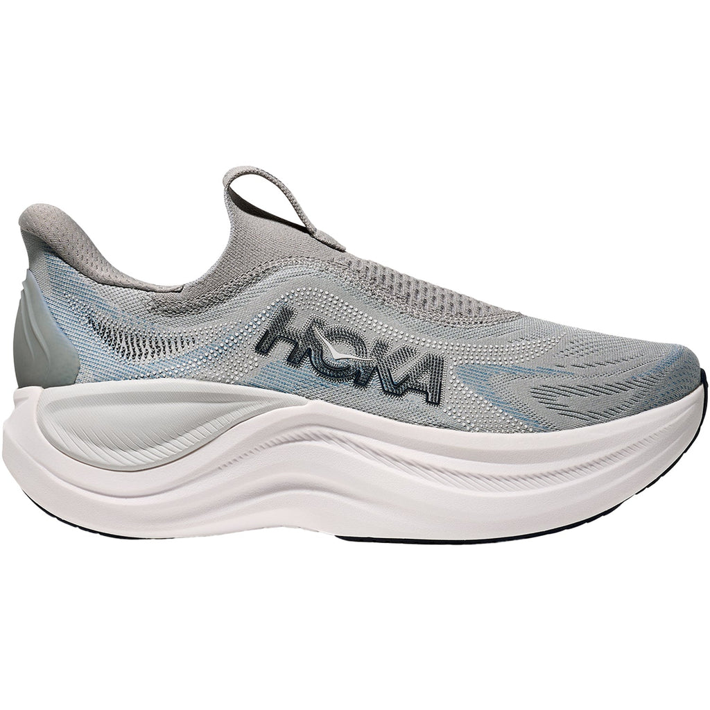 Hoka Skyward Laceless Men Men's Athletic Shoes Recovery Slip Ons Stardust/Stellar Grey